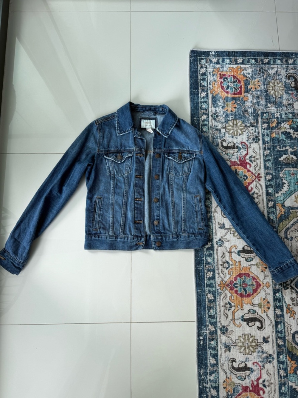 Forever 21 100% Cotton Denim Jacket